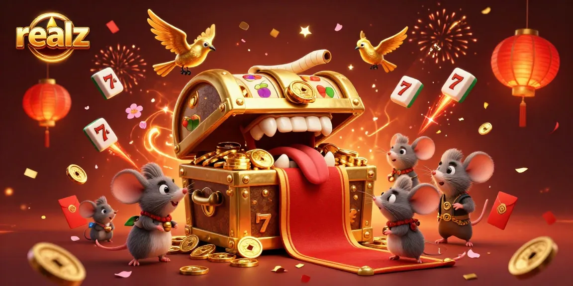 Spin the reels at Realz Casino, where adventurer mice chase lucrative wins amidst golden treasures.
